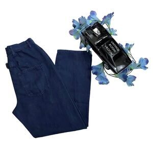 Free People Sandrine Rose NWT Navy High Waist Ankle Jeans Women 24